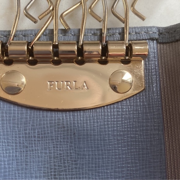 A26). Furla 6 keys holder in sky blue - Picture 3 of 5